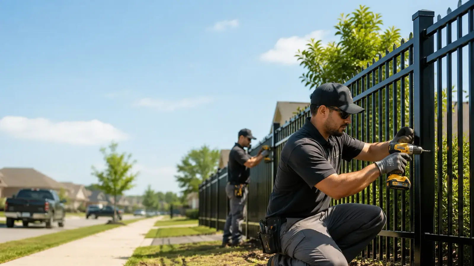 Metal Fence Installation in Strausstown, PA